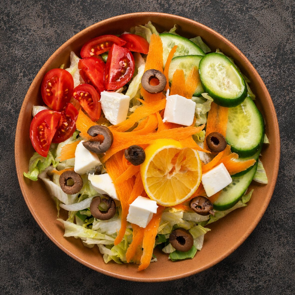 Yeşil Salata Tabağı